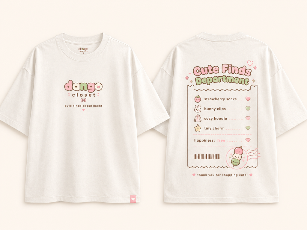 Cute Finds Receipt Tee