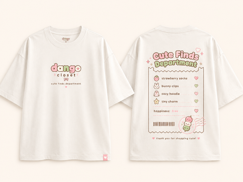 Cute Finds Receipt Tee