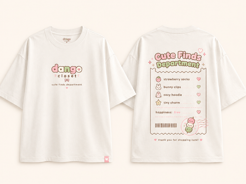 Cute Finds Receipt Tee